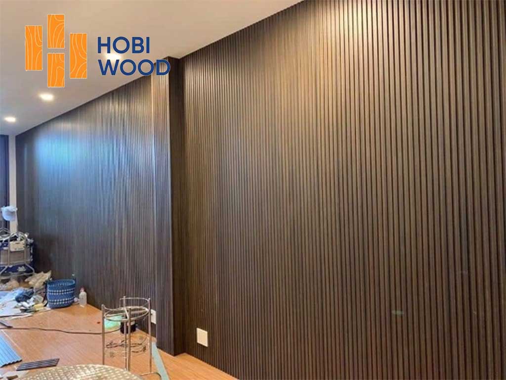 tấm gỗ nhựa ốp tường hobiwood