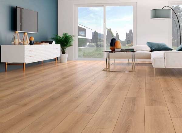 sàn gỗ Camsan tạo không gian mang phong cách hiện đại