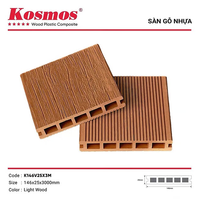 sàn gỗ nhựa kosmos