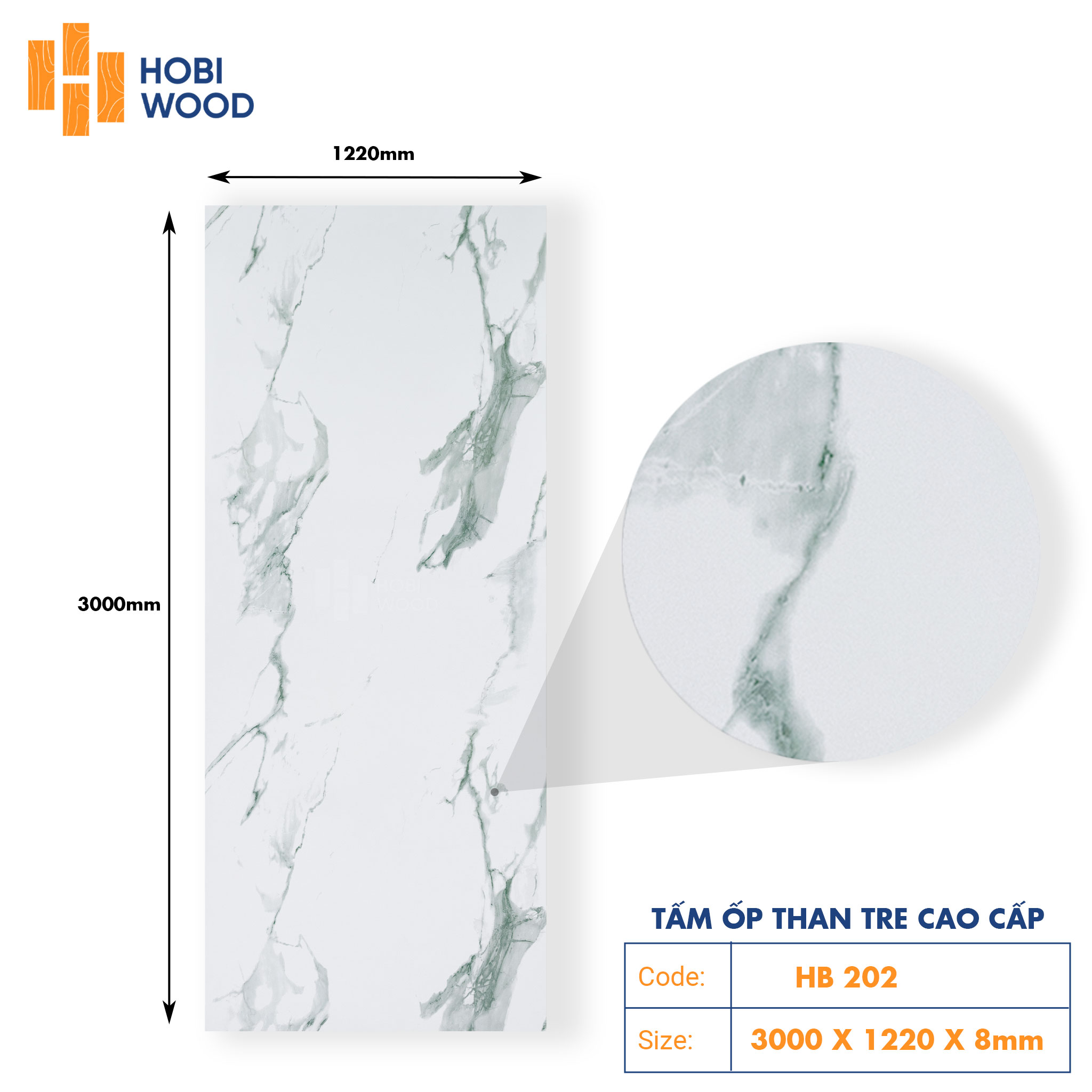 Kích thước tấm ốp than tre tiêu chuẩn