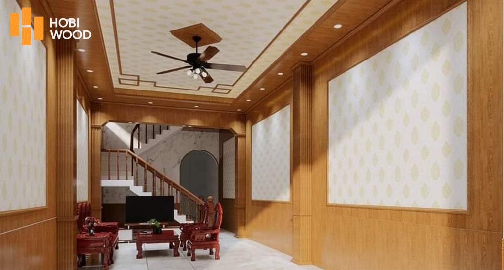 thi công tấm nhựa ốp tường