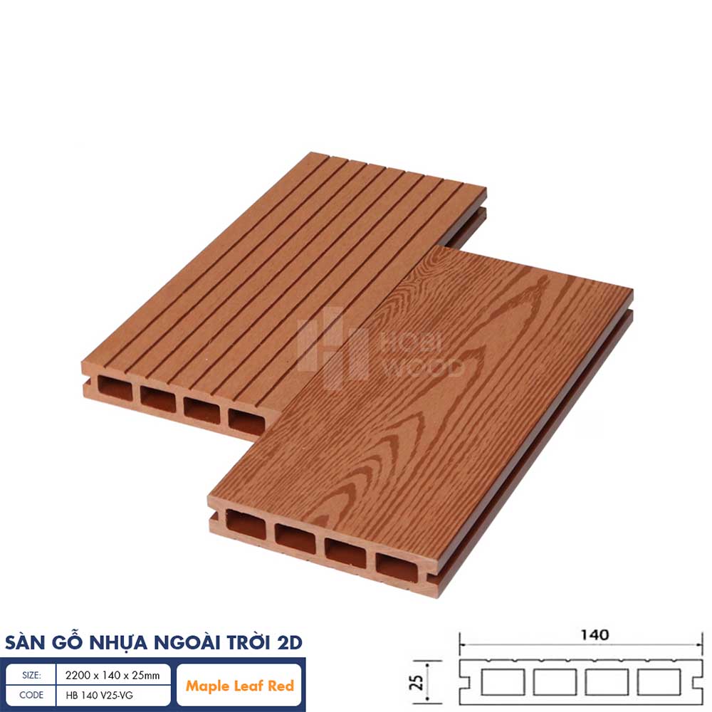 sàn gỗ nhựa ngoài trời
